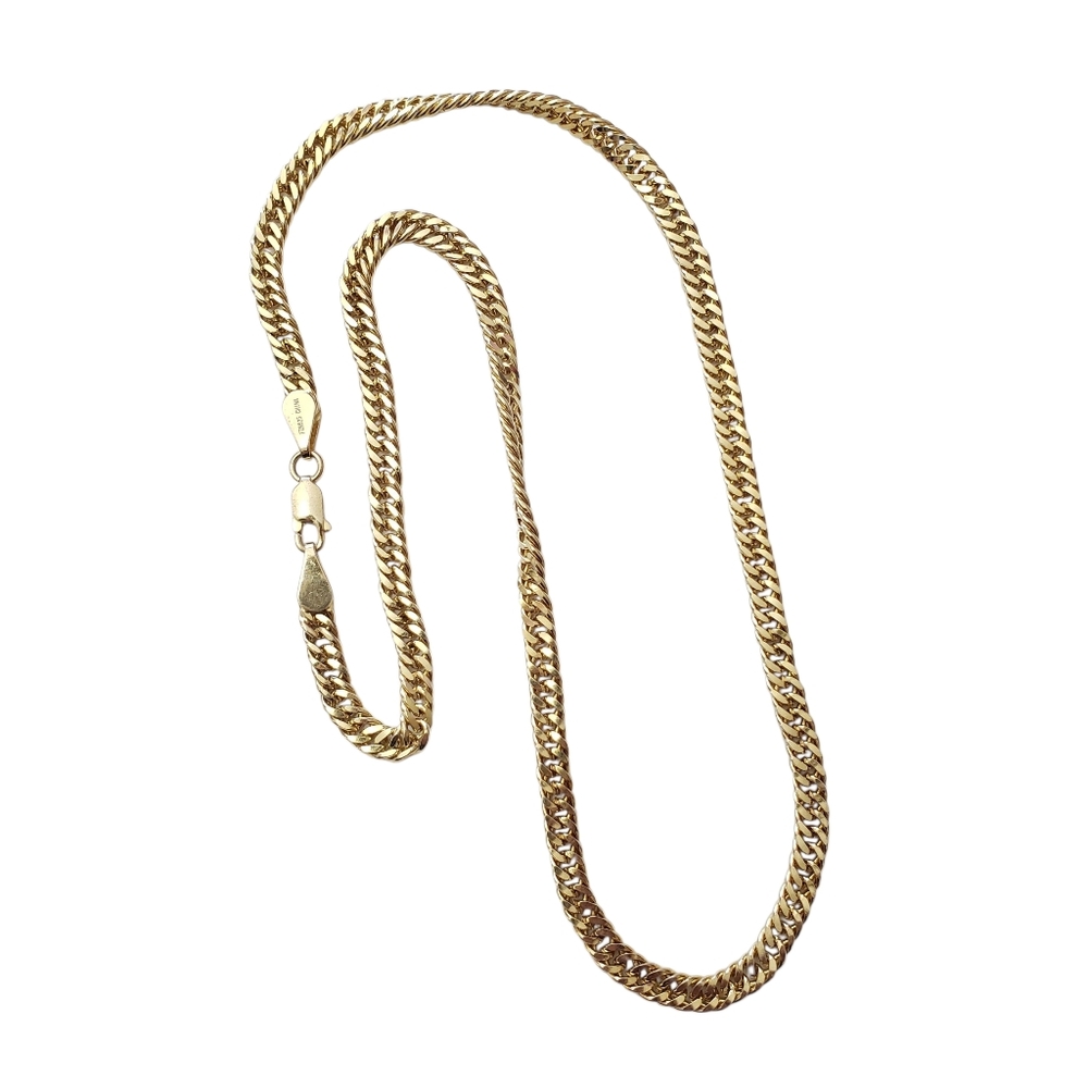 Gold tone 925 sterling silver Chain Necklace